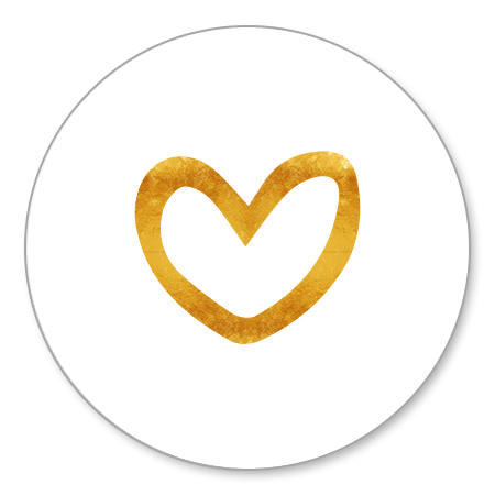 Gouden hartje
